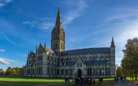 Kathedrale von Salisbury -  Copyright by Dirk Paul : 2017, AIDA, Kreuzfahrt, Metropolen