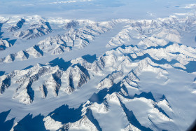 Grönland aus 10km Höhe - Copyright by Dirk Paul