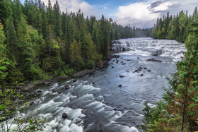 Kanada - Dawson Falls - Copyright by Dirk Paul : 2018, Kanada