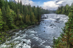 Kanada - Dawson Falls - Copyright by Dirk Paul : 2018, Kanada
