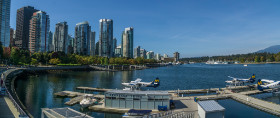 Kanada - Vancouver mit Hafen für Wasserflugzeuge - Copyright by Dirk Paul : 2018, Kanada