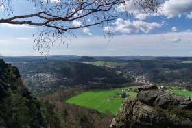 Blick vom Lilienstein, Copyright 2018 by Dirk Paul