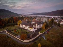 das Kloster am Morgen