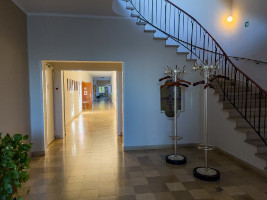 Ein Treppenhaus im Kloster